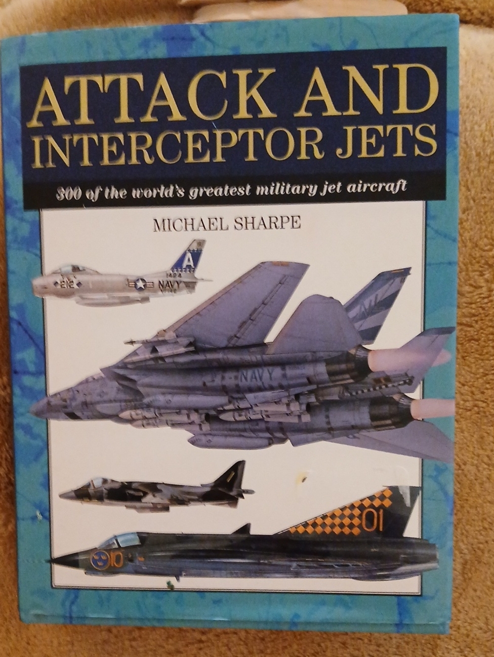 Attack and Interceptor Jets by - Blue Cover